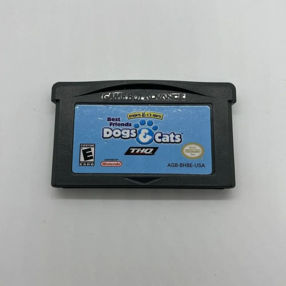 Paws & Claws: Best Friends Dogs & Cats - Nintendo Game Boy Advance